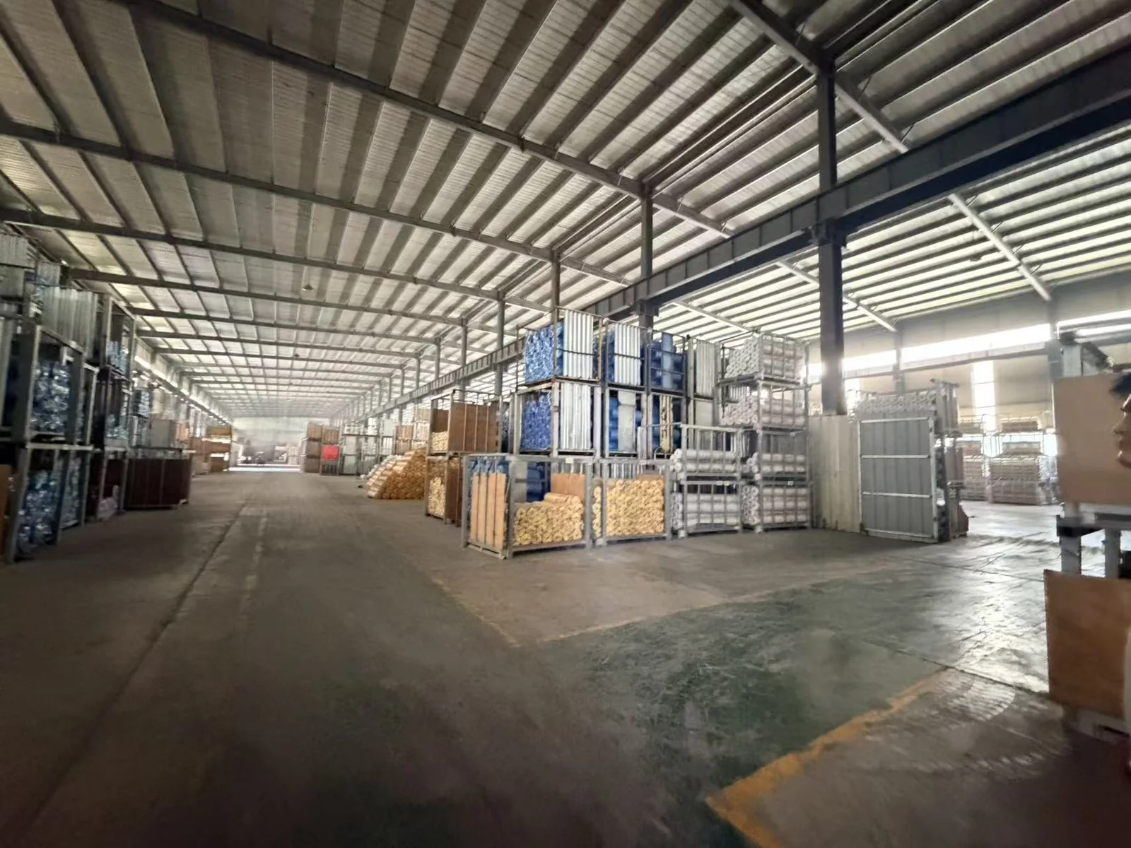 Factory warehouse inventory