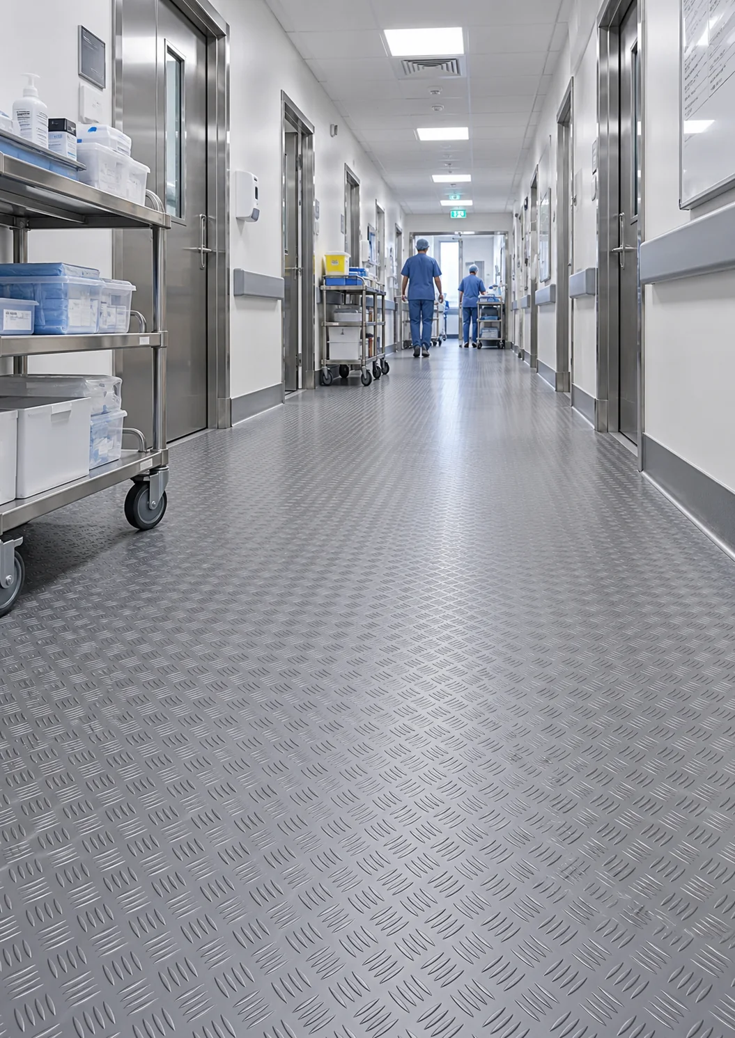 PVC Anti-Slip Flooring Roll application or product detail
