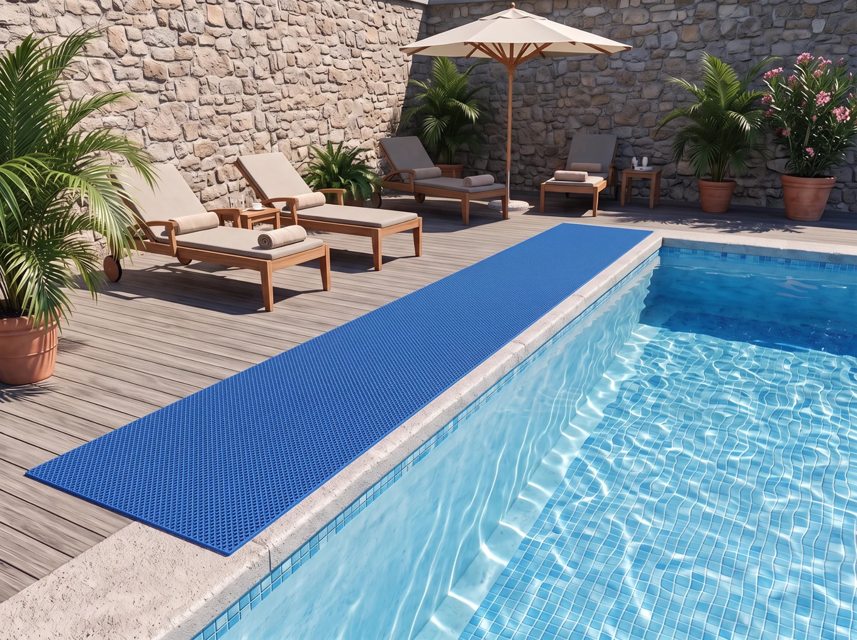PVC Anti-Slip Mesh Mat application or product detail